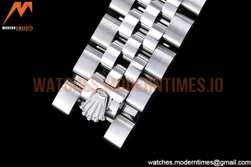 Rolex - DJ Ladies 28mm Jub Flt 904L SS/SS Silv/Dia GMF A2671