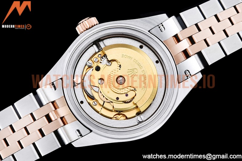 Rolex - DJ Ladies 28mm Jub Flt 904L RG/SS RG/S-Dia GMF A2671