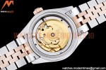 Rolex - DJ Ladies 28mm Jub Flt 904L RG/SS Brn/S-Dia GMF A2671