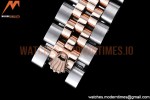 Rolex - DJ Ladies 28mm Jub Flt 904L RG/SS M-Wht/Dia GMF A2671