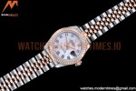 Rolex - DJ Ladies 28mm Jub Flt 904L RG/SS M-Wht/Dia GMF A2671