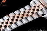 Rolex - DJ Ladies 28mm Jub Flt 904L RG/SS Brown/Dia GMF A2671