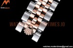 Rolex - DJ Ladies 28mm Jub Flt 904L RG/SS Green/Dia GMF A2671