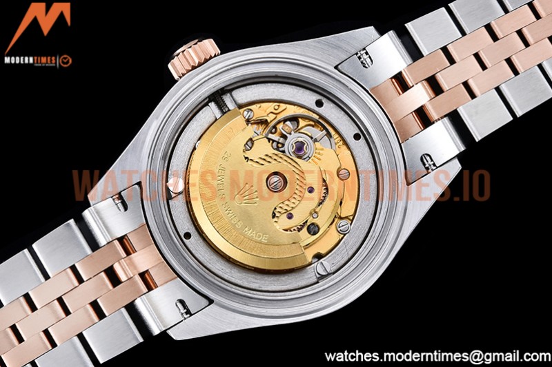 Rolex - DJ Ladies 28mm Jub Flt 904L RG/SS RG/Dia GMF A2671