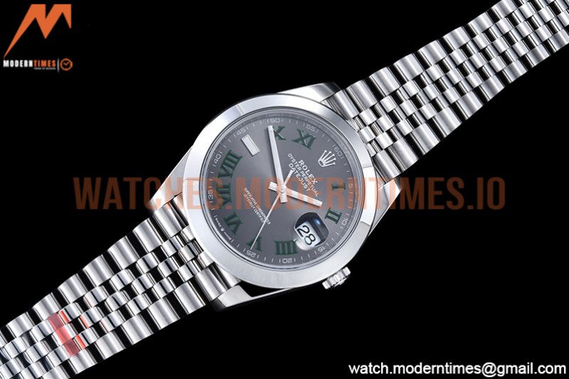 Rolex - DJ2 41mm 126300 Jub Smt 904L SS/SS Grey/Rm VSF VS3235