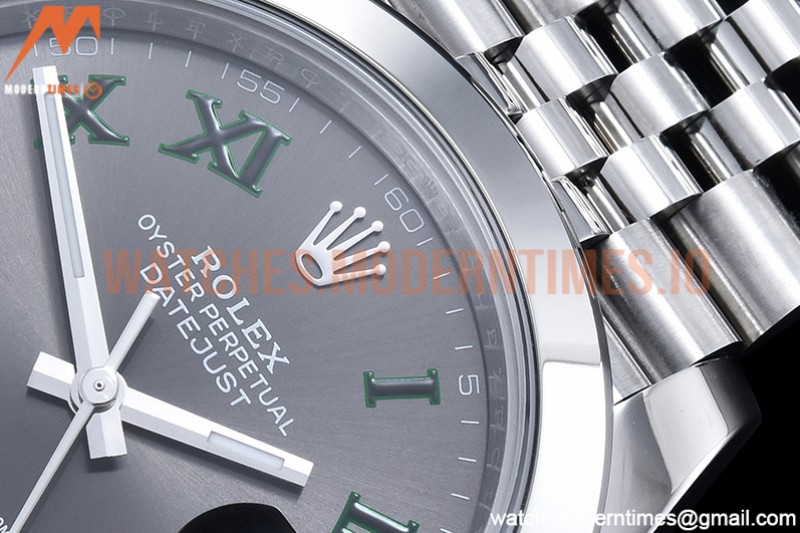 Rolex - DJ2 41mm 126300 Jub Smt 904L SS/SS Grey/Rm VSF VS3235