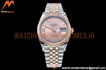 Rolex - DJ 36mm Jub Flt 904L RG/SS RG/Rm VSF VS3235