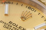 Rolex - DJ2 41mm 126333 Oys Flt 316L YG/SS YG/Stk A+F VR3235