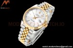 Rolex - DJ2 41mm 126333 Jub Flt 316L YG/SS Wht/Stk A+F VR3235