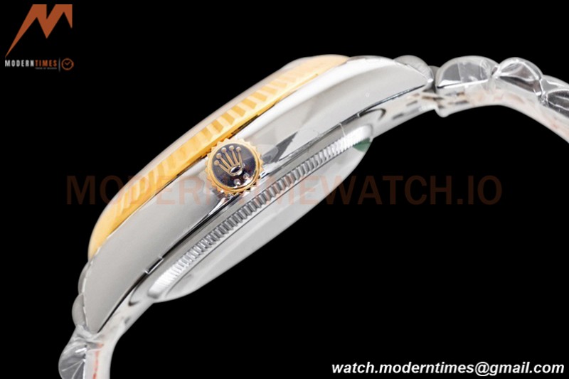 Rolex - DJ2 41mm 126333 Oys Flt 316L YG/SS Wht/Stk A+F VR3235