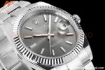 Rolex - DJ2 41mm 126334 Oys Flt 316L SS/SS Grey/Stk A+F VR3235
