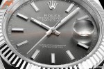 Rolex - DJ2 41mm 126334 Oys Flt 316L SS/SS Grey/Stk A+F VR3235
