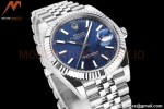 Rolex - DJ2 41mm 126334 Jub Flt 316L SS/SS Blue/Stk A+F VR3235