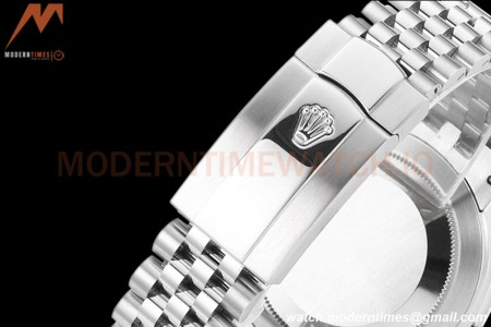 Rolex - DJ2 41mm 126334 Jub Flt 316L SS/SS Blue/Stk A+F VR3235