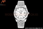 Rolex - DJ2 41mm 126334 Jub Flt 316L SS/SS White/Stk A+F VR3235