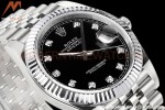 Rolex - DJ2 41mm 126334 Jub Flt 316L SS/SS Black/Dia A+F VR3235
