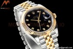 Rolex - DJ2 41mm 126333 Jub Flt 316L YG/SS Black/Dia A+F VR3235