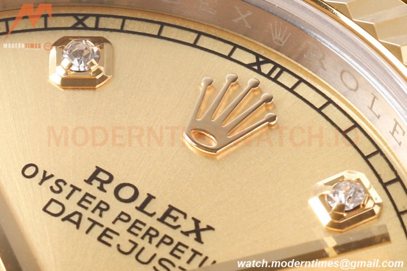 Rolex - DJ2 41mm 126333 Jub Flt 316L YG/SS Champane/Dia A+F VR3235