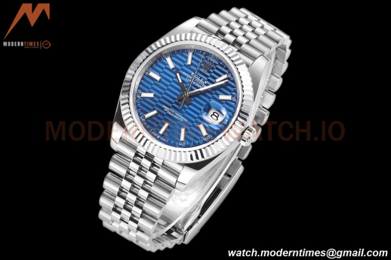 Rolex - DJ2 41mm 126334 Oys Flt 316L YG/SS Blue/Dia A+F VR3235