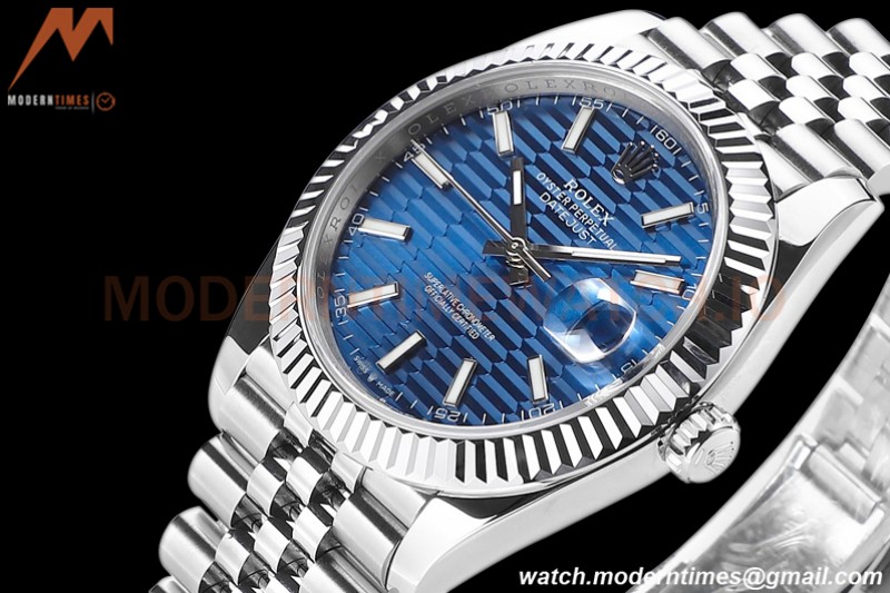 Rolex - DJ2 41mm 126334 Oys Flt 316L YG/SS Blue/Dia A+F VR3235