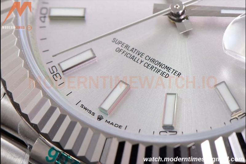 Rolex - DJ2 41mm 126334 Jub Flt 904L SS/SS Silv/Stk ARF VR3235