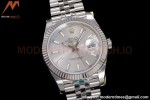 Rolex - DJ2 41mm 126334 Jub Flt 904L SS/SS Silv/Stk ARF VR3235