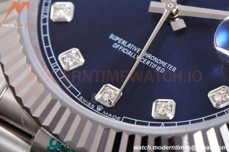 Rolex - DJ2 41mm 126334 Jub Flt 904L SS/SS Blue/Dia ARF VR3235