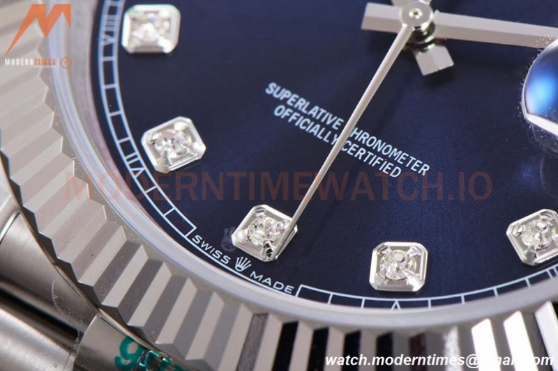 Rolex - DJ2 41mm 126334 Jub Flt 904L SS/SS Blue/Dia ARF VR3235
