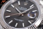 Rolex - DJ2 41mm 126334 Jub Flt 904L SS/SS Grey/Stk ARF VR3235