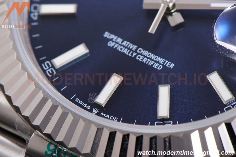 Rolex - DJ2 41mm 126334 Jub Flt 904L SS/SS Blue/Stk ARF VR3235