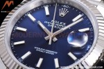 Rolex - DJ2 41mm 126334 Jub Flt 904L SS/SS Blue/Stk ARF VR3235