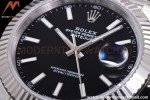 Rolex - DJ2 41mm 126334 Jub Flt 904L SS/SS Blk/Stk ARF VR3235