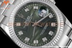 Rolex - Datejust 126234 36mm Oys Flt 904L SS/SS P-Green/Dia VSF VS3235