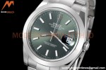 Rolex - Datejust 126300 41mm Oys Smt 904L SS/SS Grn/Stk VSF VS3235
