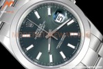Rolex - Datejust 126300 41mm Oys Smt 904L SS/SS Grn/Stk VSF VS3235