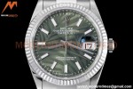 Rolex - Datejust 126234 36mm Oys Flt 904L SS/SS P-Green/Stk VSF VS3235