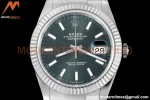 Rolex - Datejust 126334 41mm Oys Flt 904L SS/SS Grn/Stk VSF VS3235
