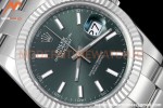 Rolex - Datejust 126334 41mm Oys Flt 904L SS/SS Grn/Stk VSF VS3235