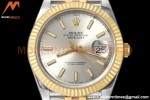 Rolex - Datejust 126333 41mm Jub Flt 904L YG/SS Silv/Stk VSF VS3235