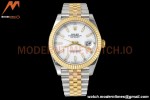 Rolex - Datejust 126333 41mm Jub Flt 904L YG/SS Wht/Stk VSF VS3235