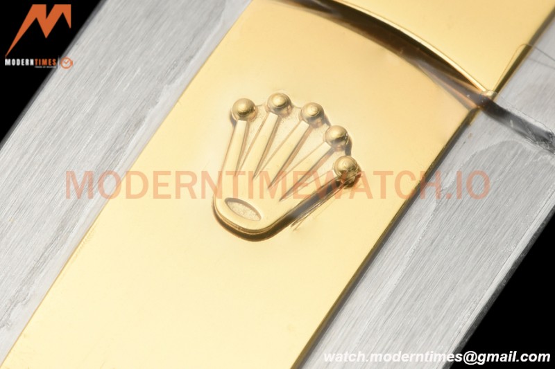 Rolex - Datejust 126333 41mm Jub Flt 904L YG/SS Wht/Stk VSF VS3235