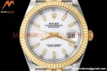 Rolex - Datejust 126333 41mm Jub Flt 904L YG/SS Wht/Stk VSF VS3235