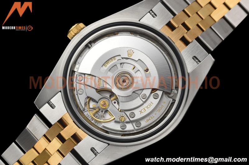 Rolex - Datejust 126333 41mm Jub Flt 904L YG/SS Wht/Stk VSF VS3235
