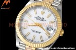 Rolex - Datejust 126333 41mm Jub Flt 904L YG/SS Wht/Stk VSF VS3235