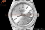 Rolex - Datejust 126334 41mm Jub Flt 904L SS/SS Silv/Stk VSF VS3235