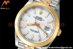 Rolex - Datejust 126303 41mm Jub Smt 904L YG/SS Wht/Stk VSF VS3235