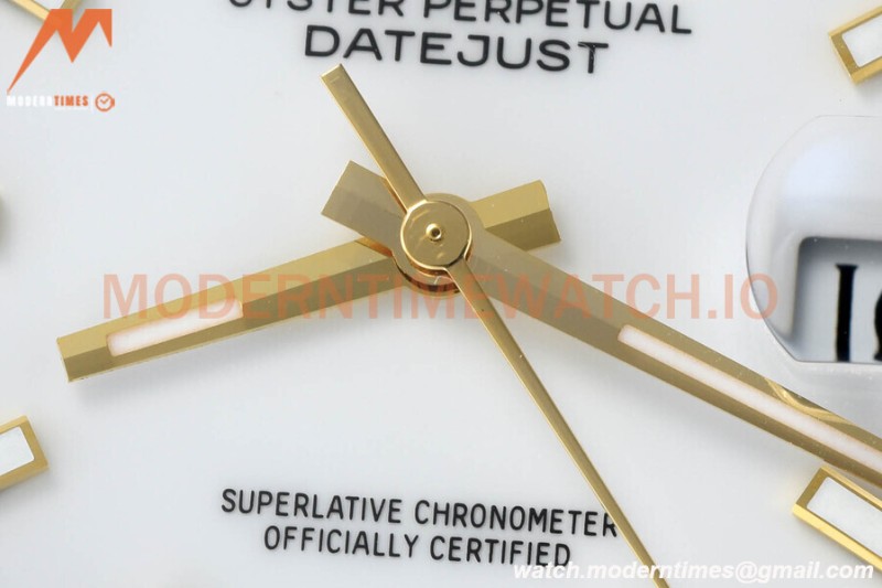 Rolex - Datejust 126303 41mm Jub Smt 904L YG/SS Wht/Stk VSF VS3235