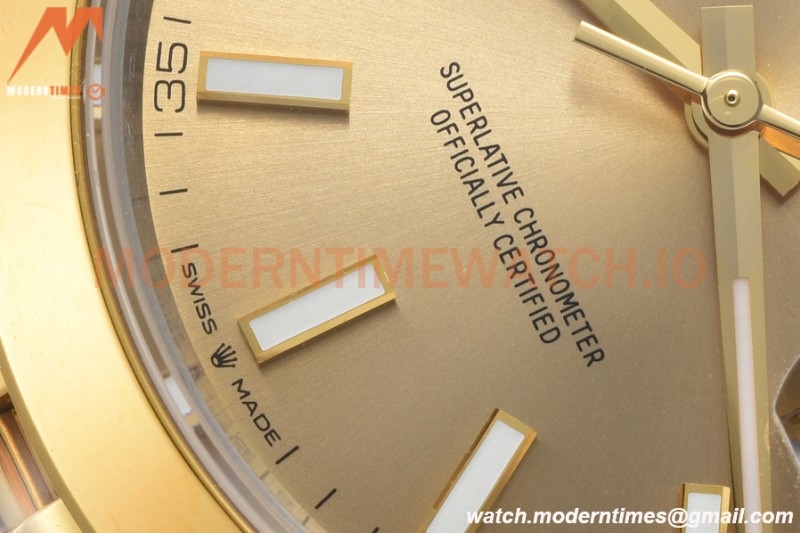 Rolex - Datejust 126303 41mm Jub Smt 904L YG/SS Gold/Stk VSF VS3235