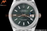 Rolex - Datejust 126334 41mm Jub Flt 904L SS/SS F-Grn/Stk VSF VS3235