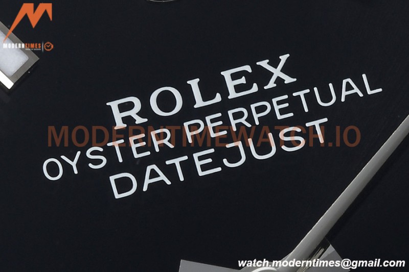 Rolex - Datejust 126300 41mm Jub Smt 904L SS/SS Blk/Stk VSF VS3235